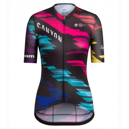 Wielershirt 2016 Team Canyon Colorful Dames N001